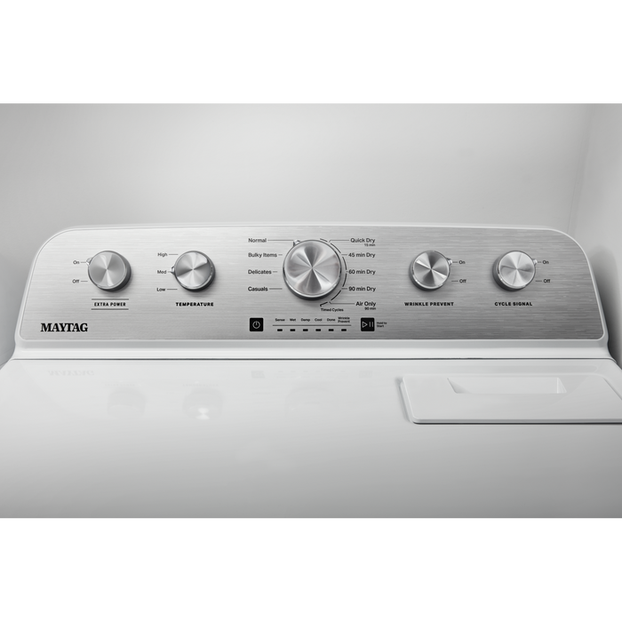 Maytag 7 Cu. Ft. Electric Dryer - White - YMED5030MW