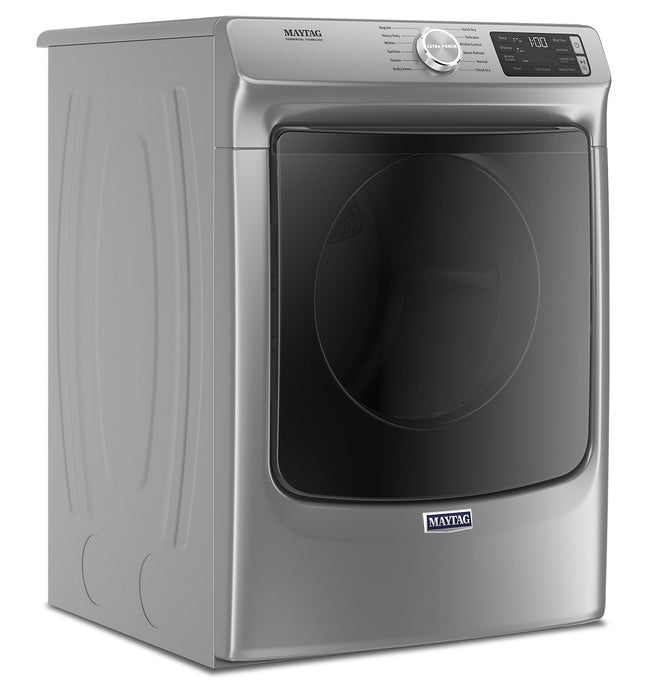 Maytag Front-Load 5.5 Cu. Ft. Washer with Extra Power and 7.3 Cu. Ft. Electric Steam Dryer – Slate