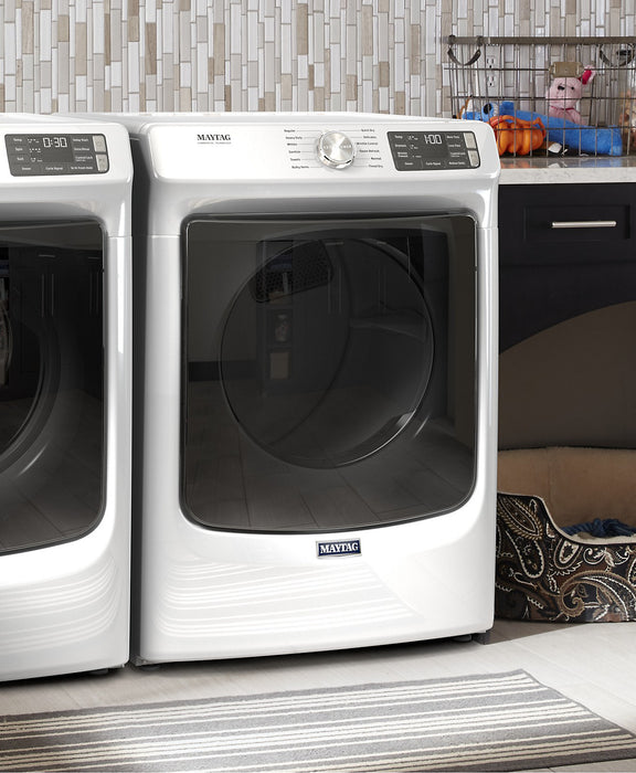 Maytag 7.3 Cu. Ft. Gas Dryer with Steam - White - Stackable - MGD6630HW