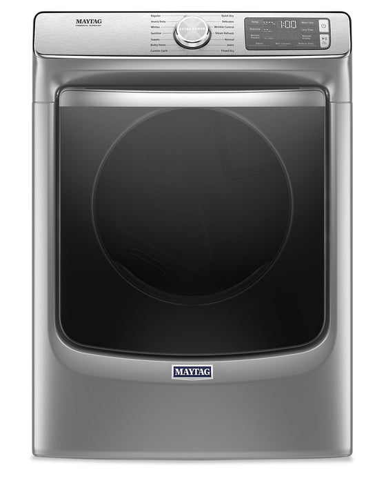 Maytag Front-Load 5.8 Cu. Ft. Smart Washer with Extra Power and 7.3 Cu. Ft. Electric Smart Dryer – Slate