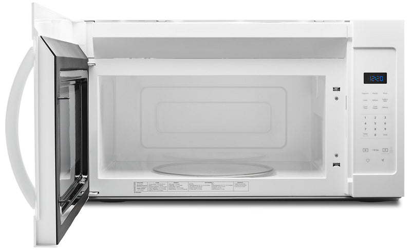 Whirlpool 1.7 Cu. Ft. Over-the-Range Microwave with 900 Watts Cooking - White - YWMH31017HW