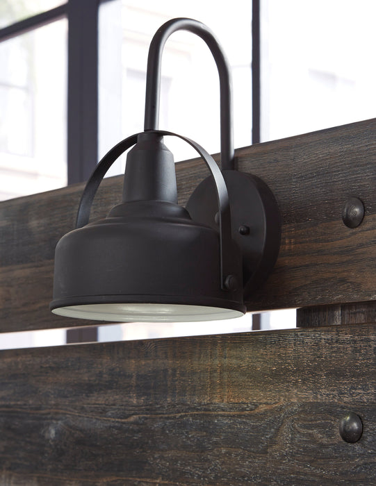 Abby 5pc Bedroom Set with Side Storage Bed, Dresser & Mirror, LED, USB, Brown - King Size