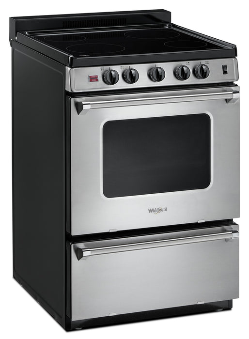 Whirlpool 2.96 Cu. Ft. Electric Range - Stainless Steel - YWFE50M4HS