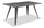 ["Amos Dining Table, Metal, 60##PACKAGEDETAILSquot;W - Grey"]