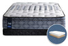 Sealy Posturepedic Performance Plus Lindfield Firm Euro-Top Low-Profile Queen Mattress Set