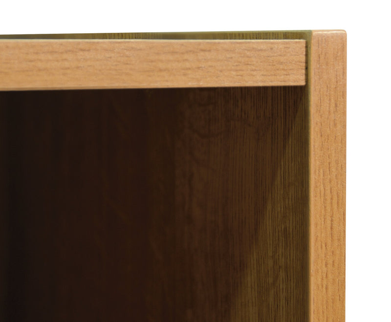 Boston 24.75\" 5-Shelf Bookcase - Highl& Oak