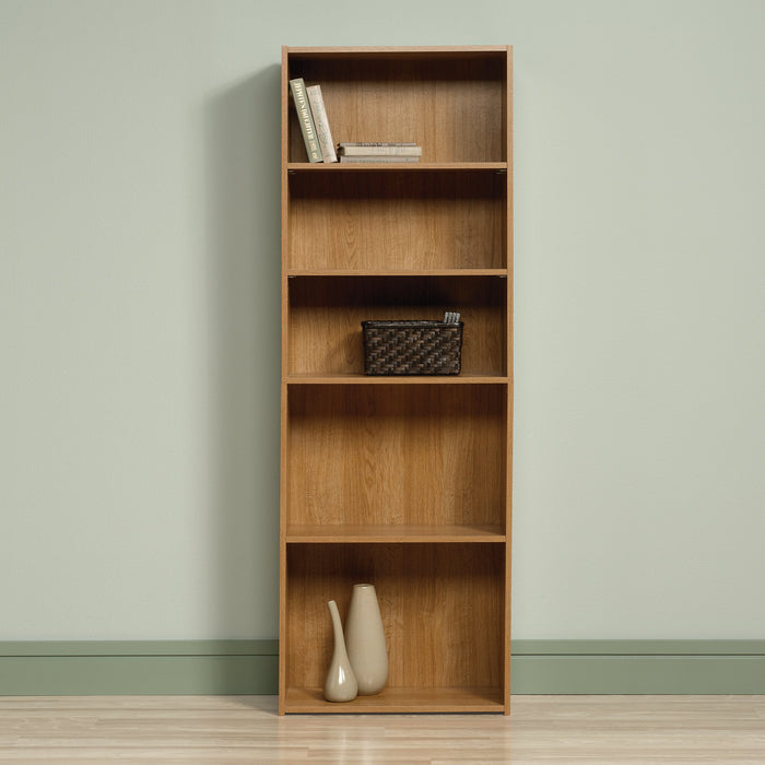Boston 24.75\" 5-Shelf Bookcase - Highl& Oak