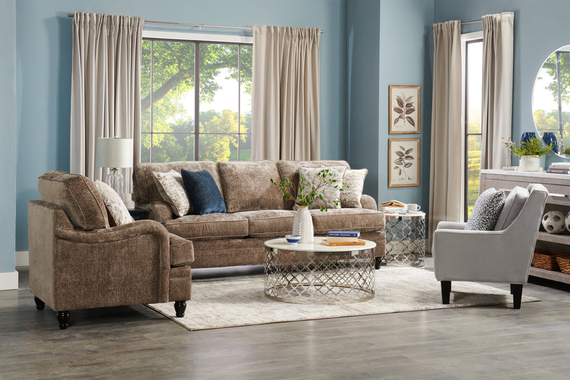 Belle 19.75\" Glam Round End Table - White Marble Top with Stainless Steel Base