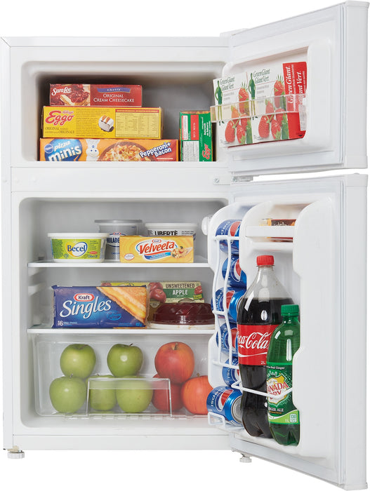 Danby 18.9\" 3.2 Cu. Ft. Top-Mount Mini Fridge - White - DCR031B1WDD