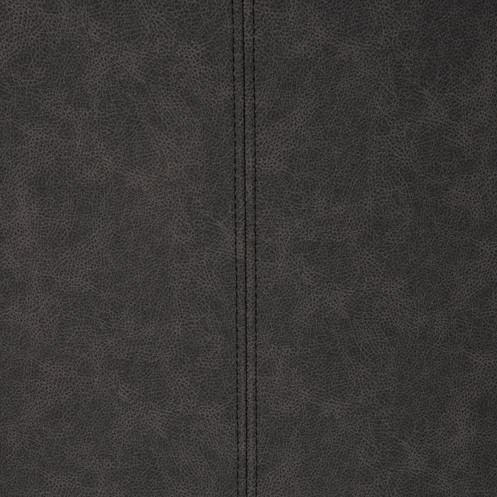 Bree Dining Chair with Vegan Leather Fabric - Grey