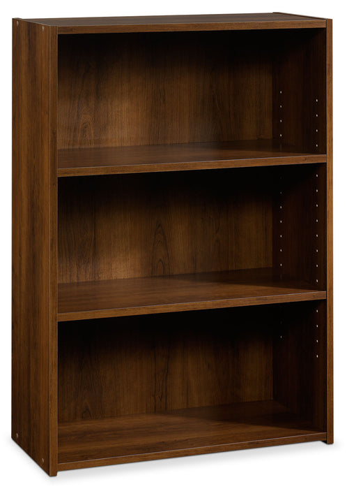 Boston 24.5\" 3-Shelf Bookcase - Brook Cherry