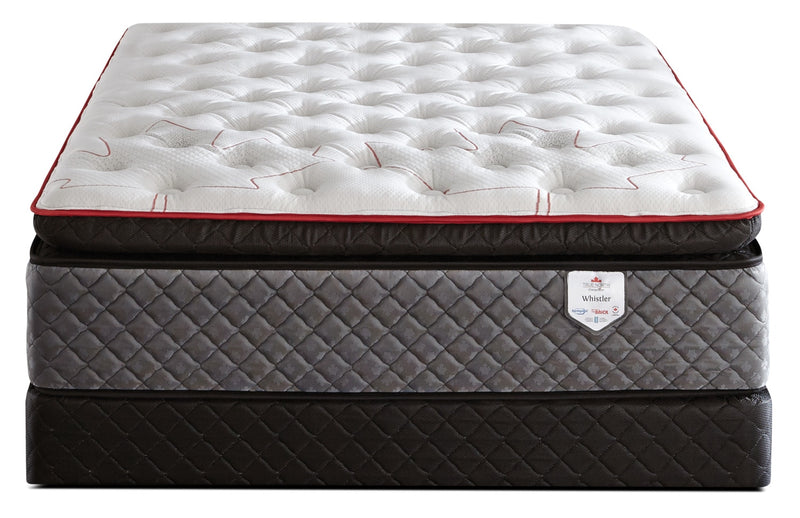 Springwall True North Chiropractic® Whistler Euro-Top Queen Mattress Set