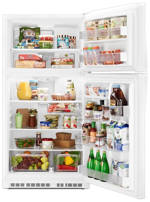 Whirlpool 33\" 21.3 Cu. Ft. Top-Mount Refrigerator - White - WRT541SZDW
