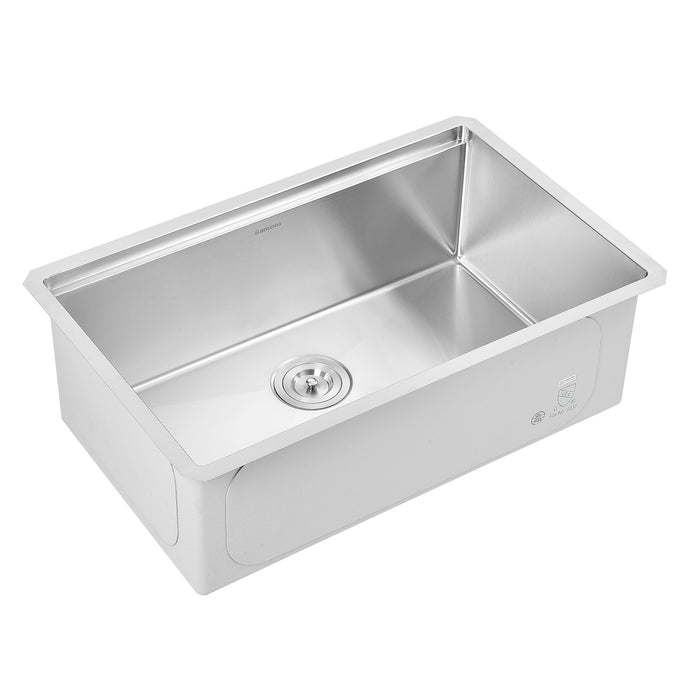 Ancona 30\" Undermount Workstation Kitchen Sink - AN-3372