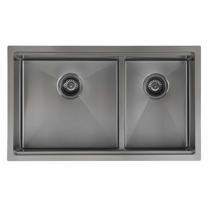 Ancona 32\" 60/40 Undermount Kitchen Sink - AN-3359