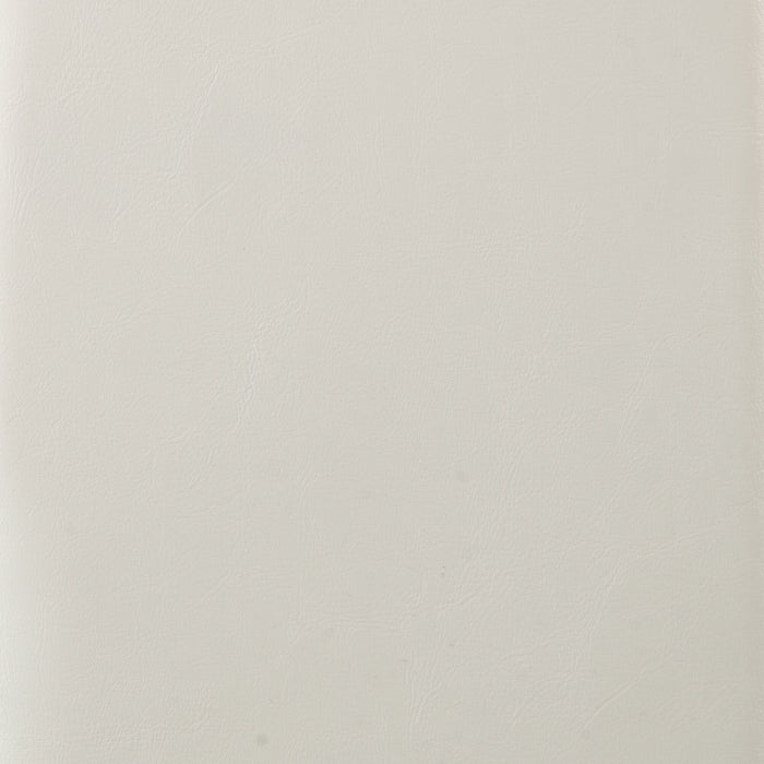 Chase Upholstered Bed in White Vegan-Leather Fabric - Twin Size