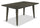 ["Chelsea Dining Table, 60##PACKAGEDETAILSquot;W - Grey/Brown"]