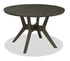 Chelsea Dining Table, 48\"W Round - Grey/Brown