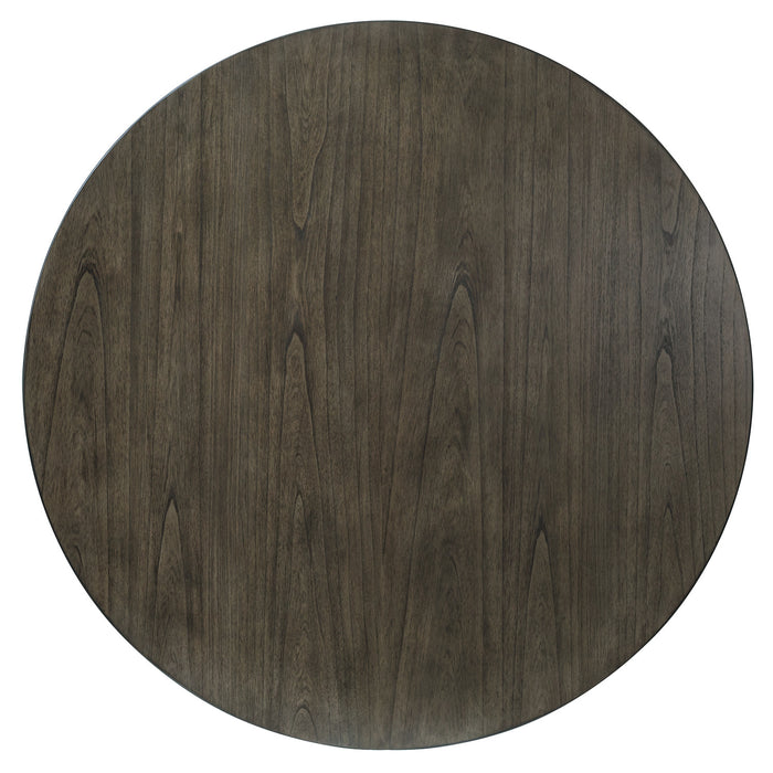 Chelsea Dining Table, 48\"W Round - Grey/Brown