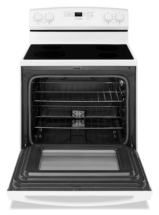 Amana 4.8 Cu. Ft. Electric Range with Self-Clean - White - YAER6603SFW