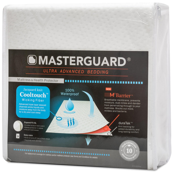 Masterguard® Cooltouch™ Queen Mattress Protector