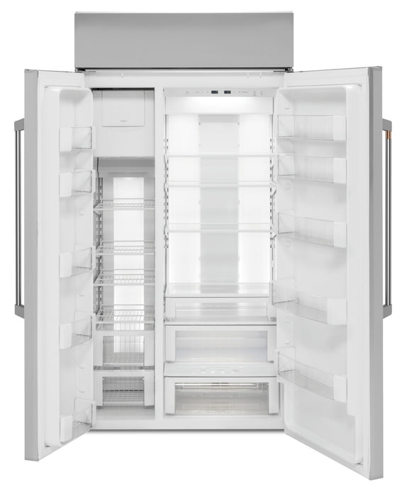 Cafe 42\" 25.1 Cu. Ft. Side-by-Side Refrigerator - Stainless - CSB42WP2NS1