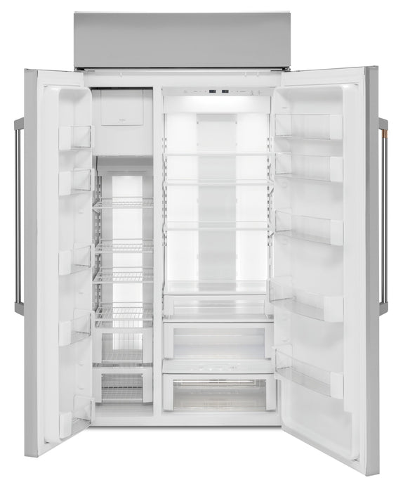 Cafe 48\" 29.5 Cu. Ft. Side-by-Side Refrigerator - Stainless - CSB48WP2NS1