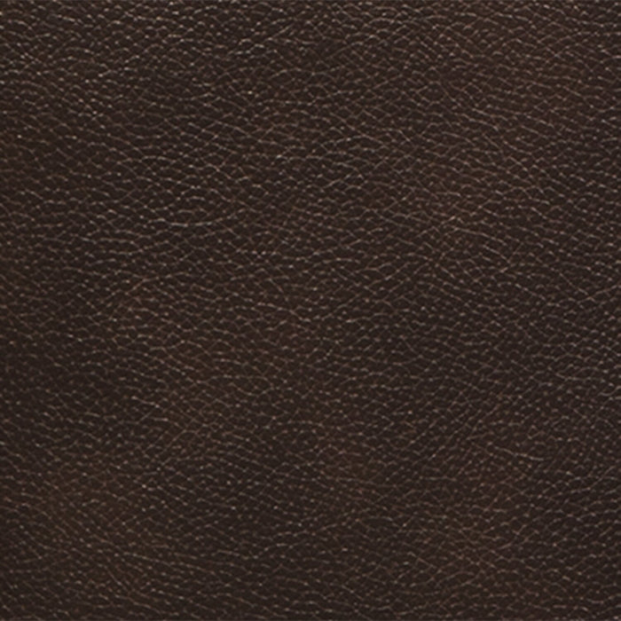 Curt 85\" Genuine Leather Sofa with Button Tufting - Brown