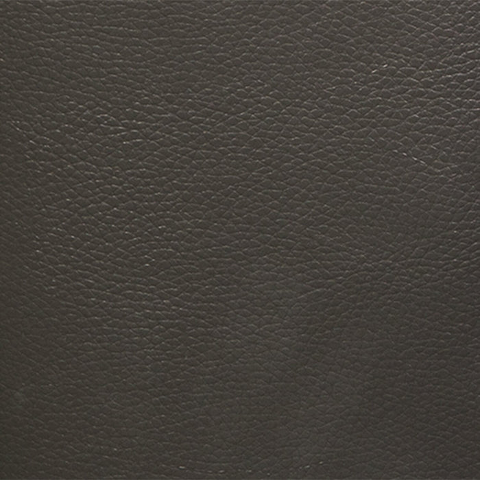 Curt 41\" Genuine Leather Chair with Button Tufting - Grey