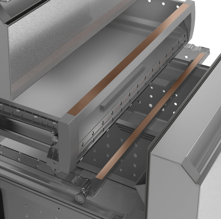 Cafe 36\" 27.8 Cu. Ft. French-Door Refrigerator - Stainless - CVE28DP2NS1