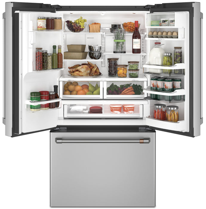 Cafe 36\" 22.2 Cu. Ft. French-Door Refrigerator - Stainless - CYE22TP2MS1