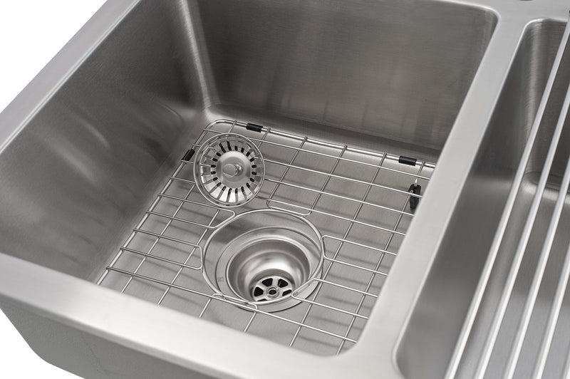 Ancona Valencia Series 33\" 50/50 Dual Mount Kitchen Sink - AN-3335