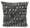 Crawford 20\" Accent Pillow  - Black/Grey