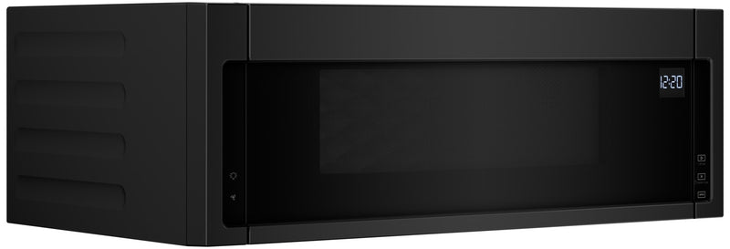Whirlpool 1.1 Cu. Ft. Slim Over-the-Range Microwave with 900 Watts Cooking - Black - YWML55011HB