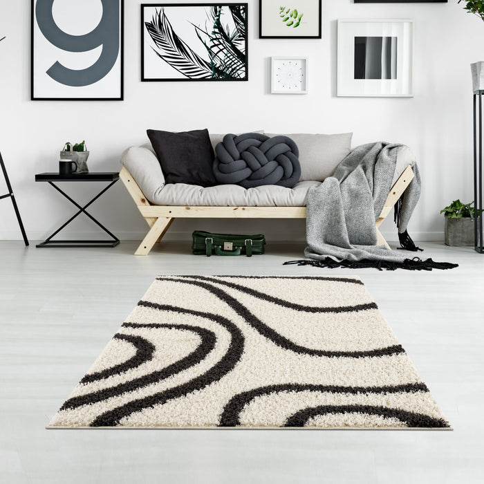Dahlia Shag Area Rug - 6'6\" x 9'6\"