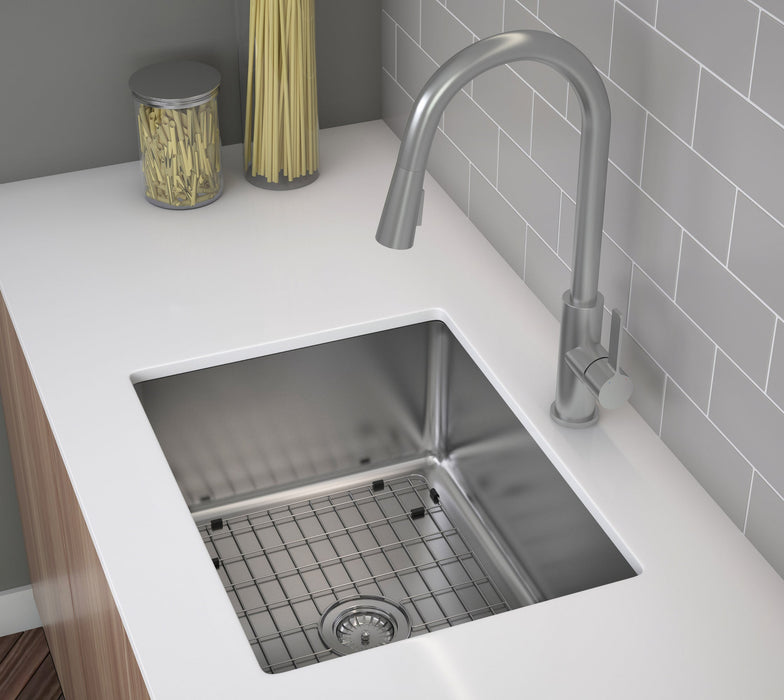 Ancona Valencia Series 25\" Compact Dual Mount Kitchen Sink - AN-3340