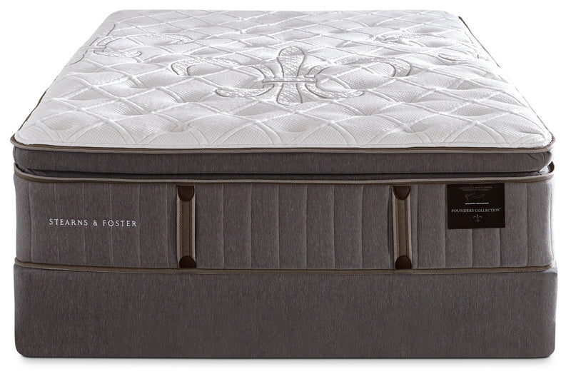 Stearns & Foster Eastminster Plush Euro-Top Full Mattress Set