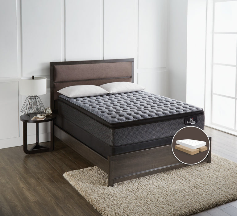 Serta® iCollection® Senna Firm Euro-Top Split Queen Mattress Set