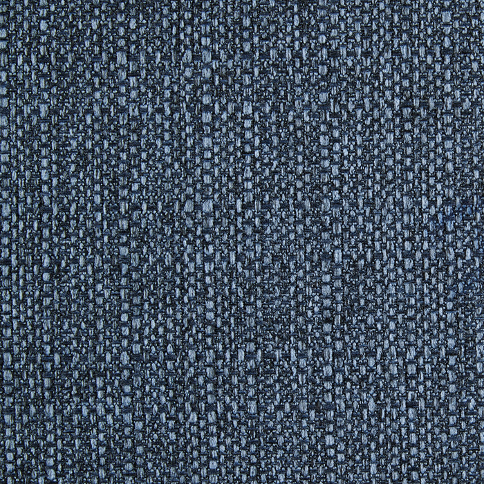 Eden Counter-Height Stool with Linen-Look Fabric, Metal - Blue