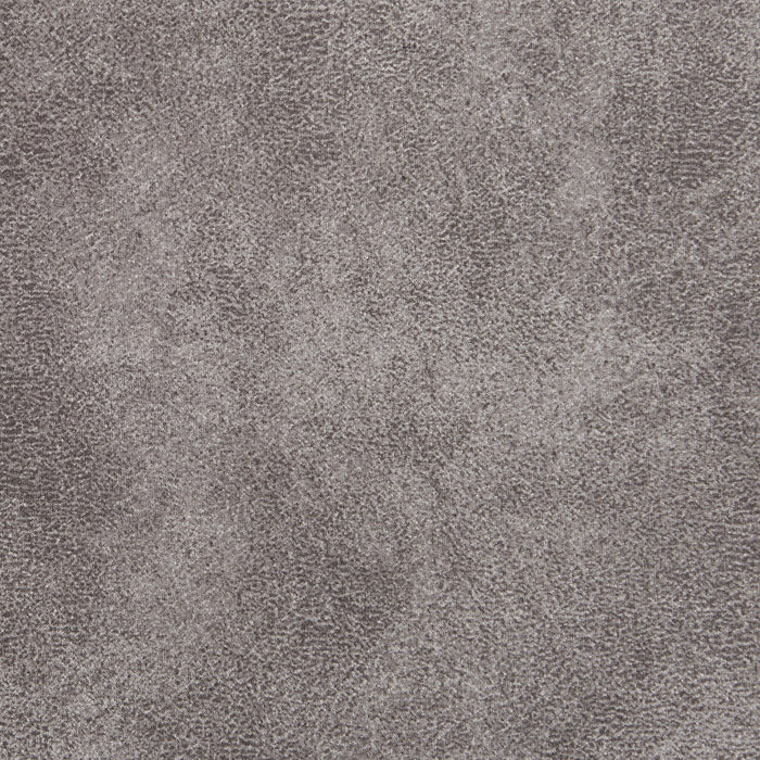 Eden Counter-Height Stool with Linen-Look Fabric, Metal - Grey