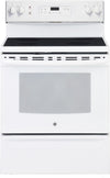 GE 5.3 Cu. Ft. Electric Range with Self Clean and 4 Burners - White - JCB630DKWW