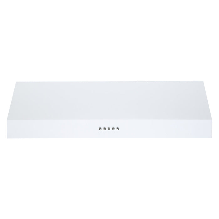 Ancona 30\" Ducted Under Cabinet Range Hood - AN-18041WH