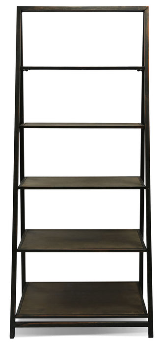 Santa Mon 30\" 5-Shelf Open Bookcase - Espresso
