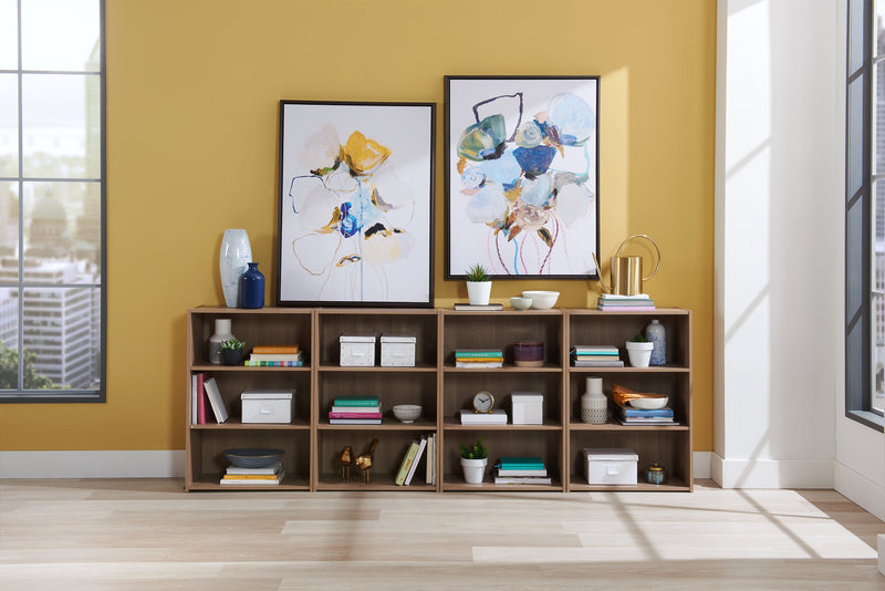 Grady 24.5\" 3-Shelf Bookcase - Summer Oak 