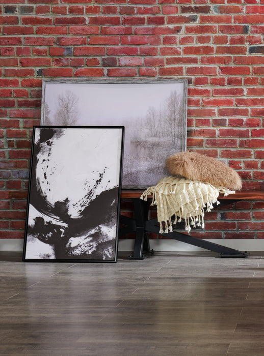 Acrylic Grey Nature - 32\" x 42\"