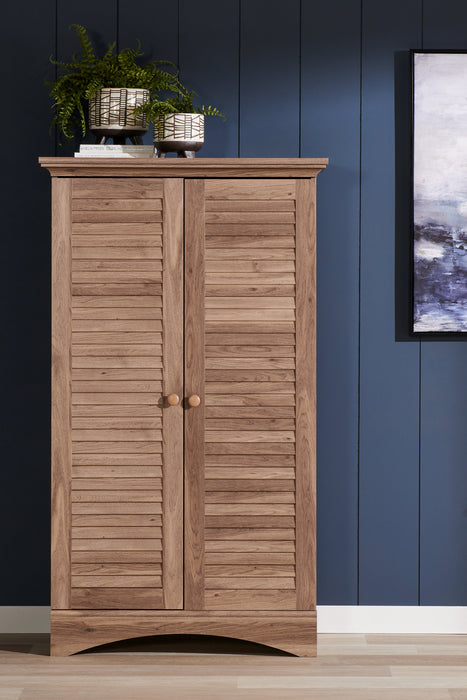 Harbor View 35.5\" Storage Cabinet - Salt Oak