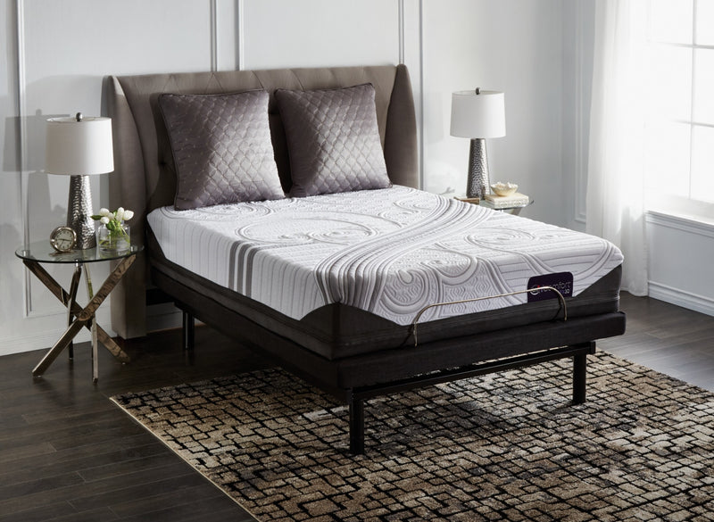 Serta iComfort® EFX3D Ermano Twin XL Mattress with Motion Essentials® 3 Adjustable Base