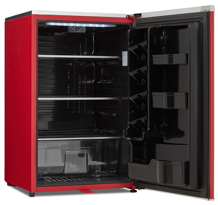 Danby 20.8\" 4.4 Cu. Ft. Single-Door Mini Fridge - Red - DAR044A6LDB
