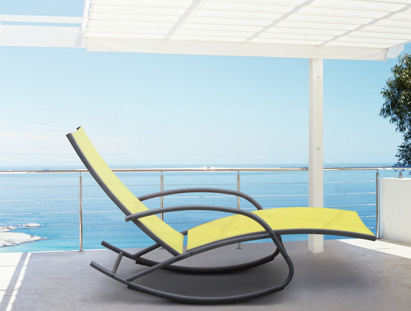 Kerlaz Rocking Lounger – Lemon
