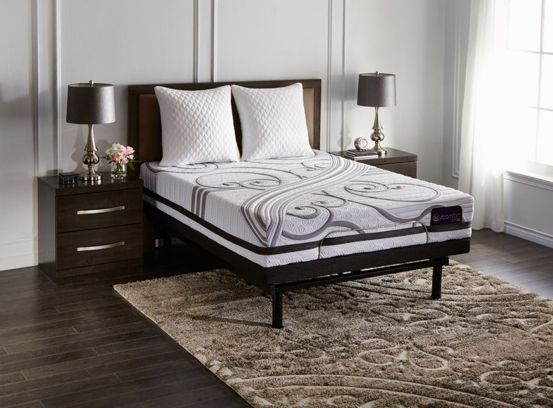 Serta iComfort® EFX3D Gravati Twin XL Mattress with Motion Essentials® 3 Adjustable Base